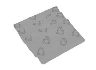 EMBOSSED ABSORBENT PVA