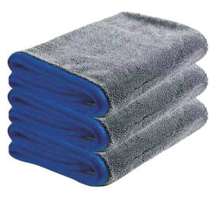 SINGLE LAYER TWISTED CLOTHDRYING TOWEL